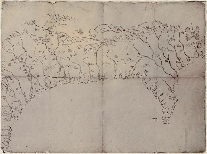 制图法证实墨西哥南部特万特佩克地峡地区在十六世纪曾是连接大西洋和太平洋的通道