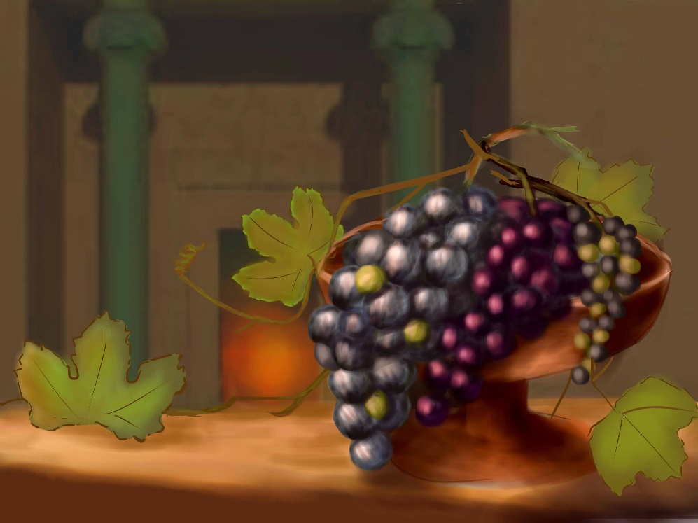 中亚地区青铜时代绿洲文明不同栽培葡萄类型假想图(汪静怡供图)