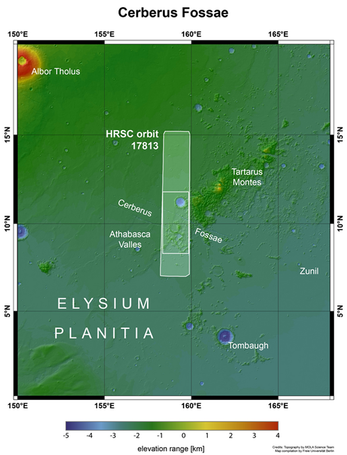 研究发现熔融岩浆可能仍然存在于火星地壳下