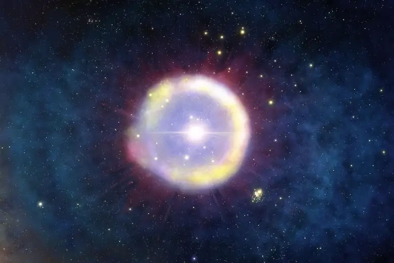 研究类星体J1342+0928时发现宇宙最早期恒星的线索