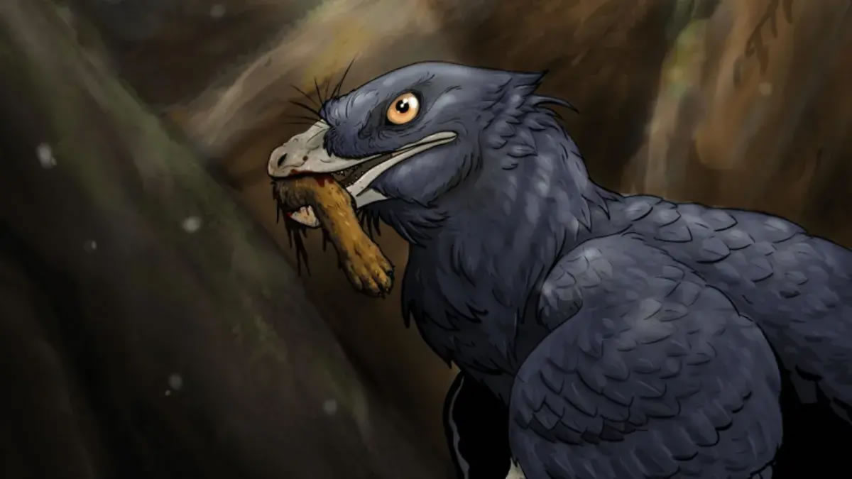 古生物学家首次在食肉恐龙小盗龙的化石中发现哺乳动物残肢 化石来自中国