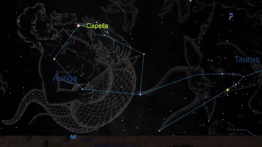 ���գ�2��5�գ��ۿ�C/2022 E3(ZTF)�����ɫ���Ǿ��������ĺ����峵��