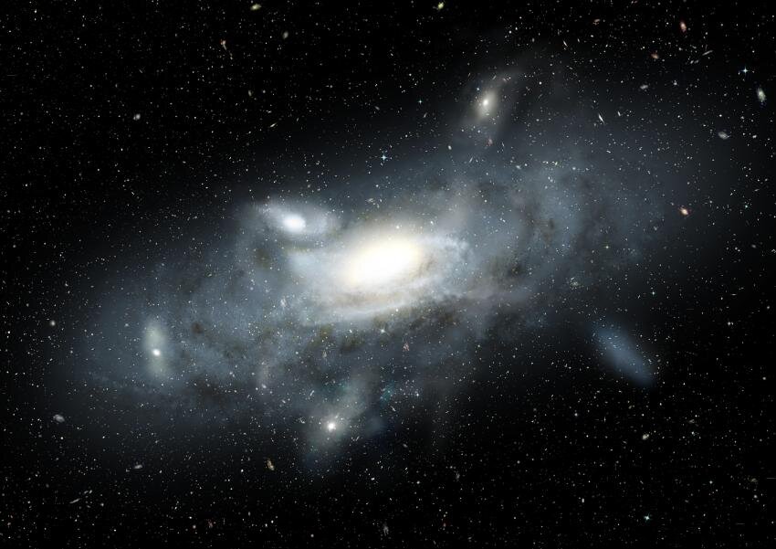 遥远的星系反映了早期的银河系
