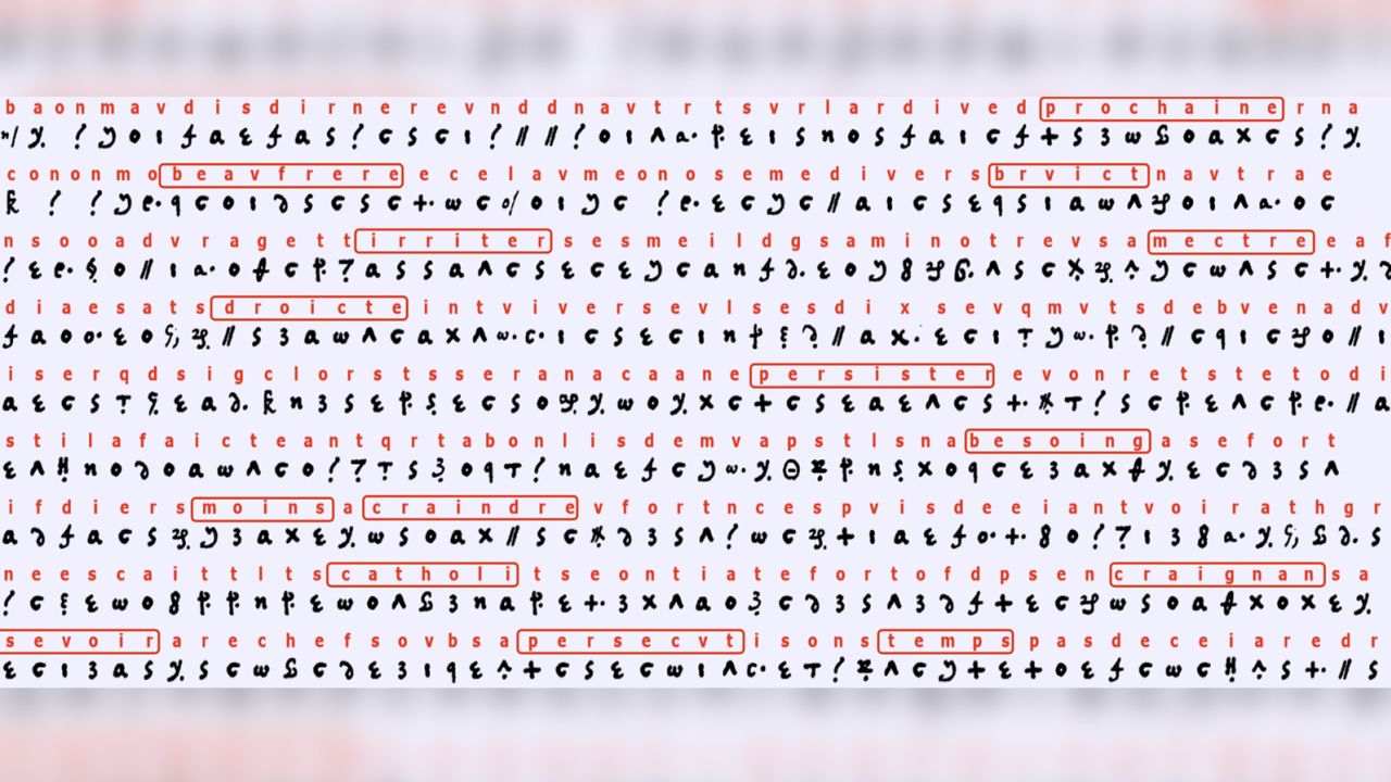 国际破译小组破译丢失已久的16世纪苏格兰女王玛丽的秘密信件