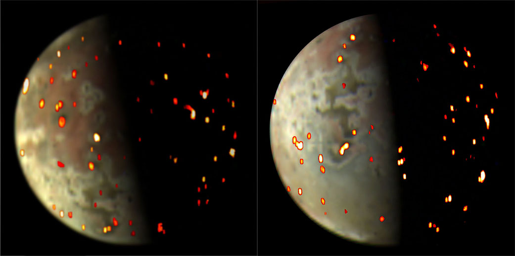 美国宇航局的朱诺任务越来越接近木星的卫星木卫一
