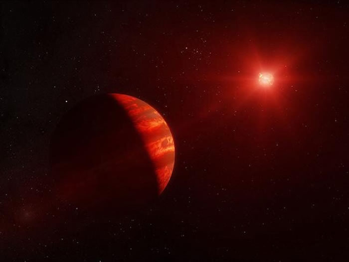气态巨行星在小的红矮星周围没有出现