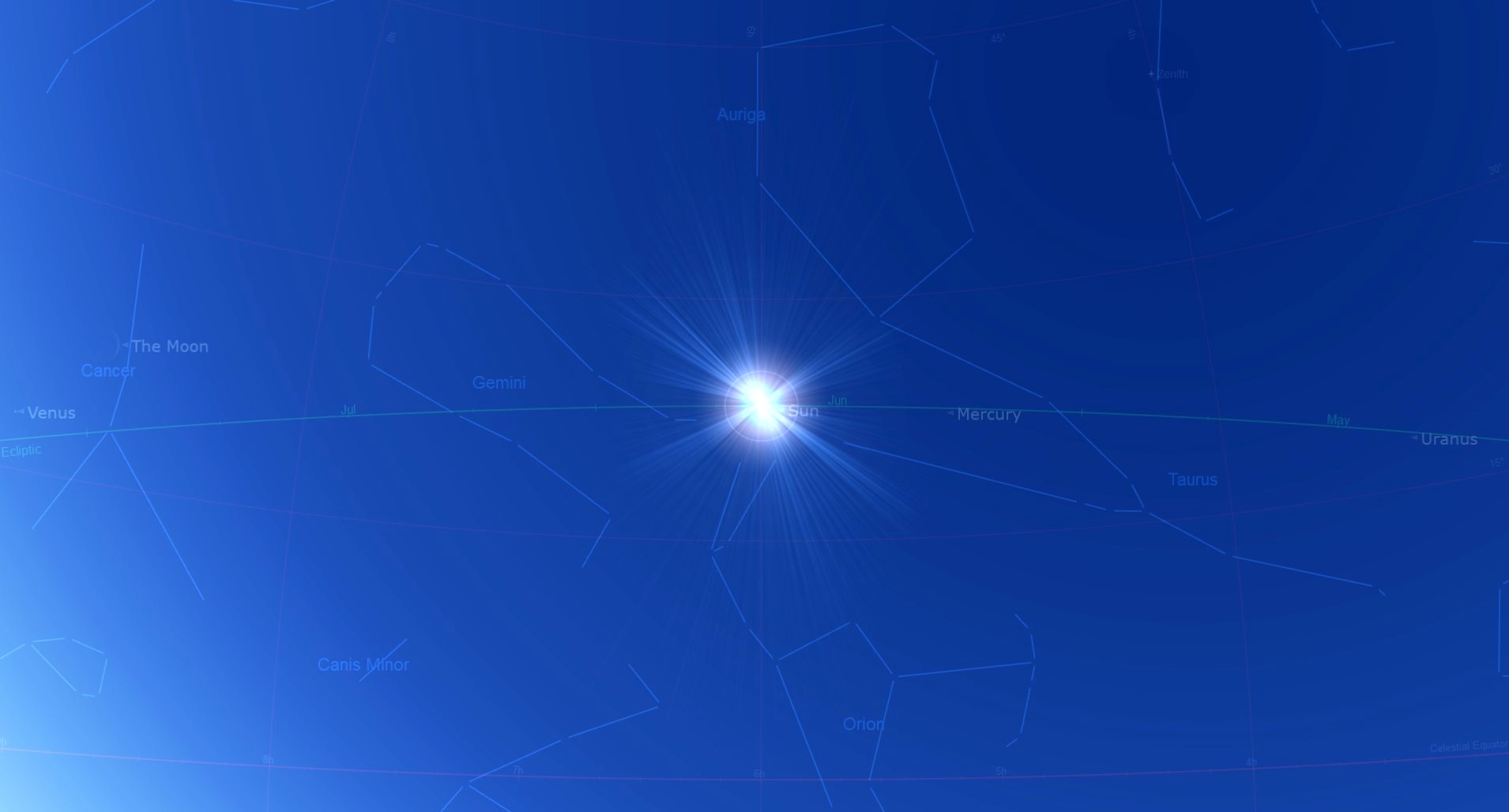 本周,月亮、金星、火星和明亮的恒星在夏季的天体聚会上大放异彩