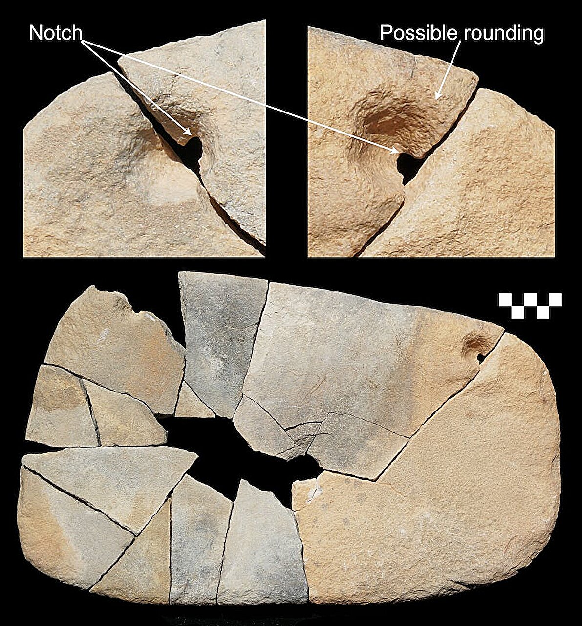 石器时代的牧民运输沉重的岩石工具来研磨动物骨头、植物和颜料
