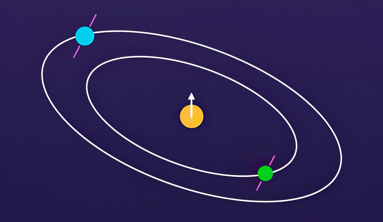 天文学家甚至在原始的太阳系中发现了“倾斜的”行星