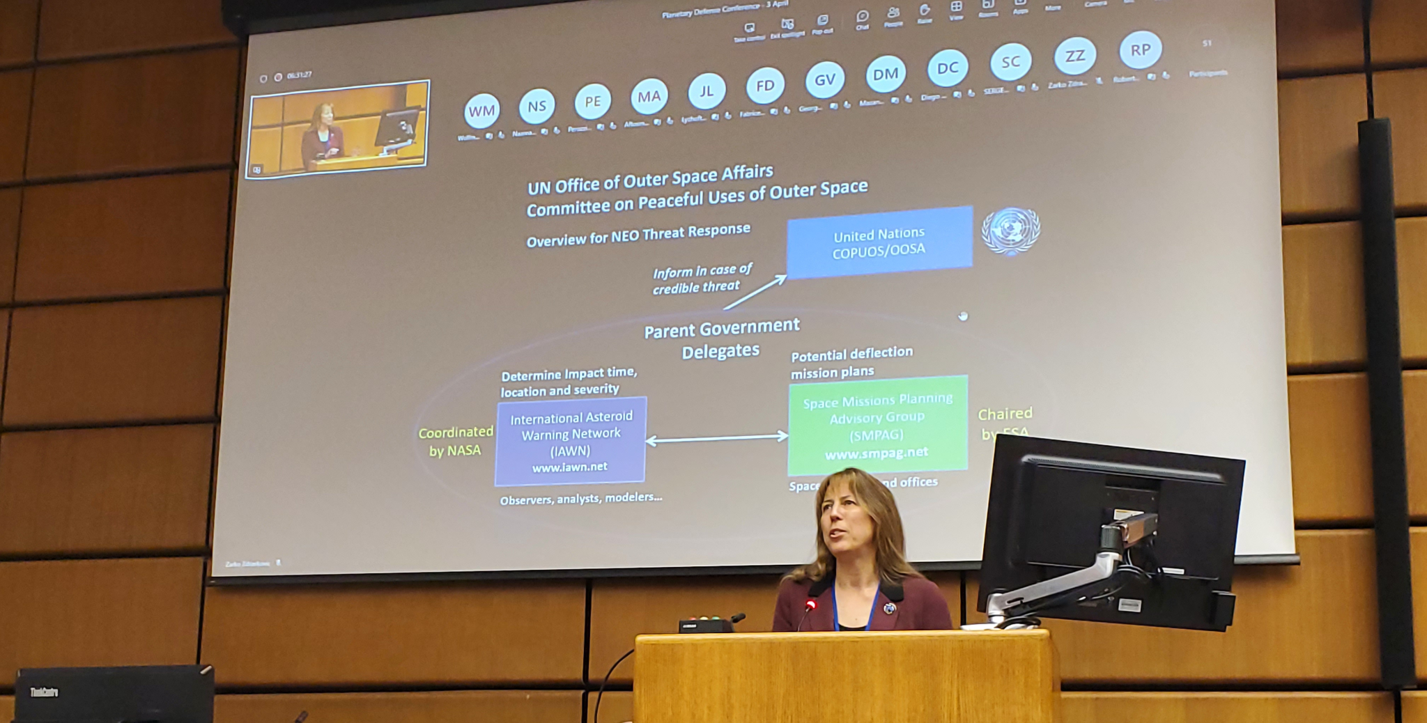 美国国家航空航天局庆祝国际小行星预警网络成立十周年