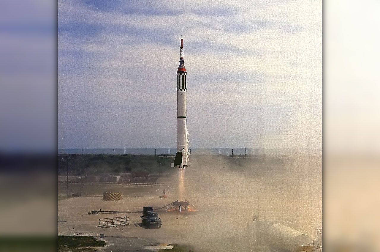 太空中的这一天:1961年3月24日水星红石BD火箭在无载人试飞中发射