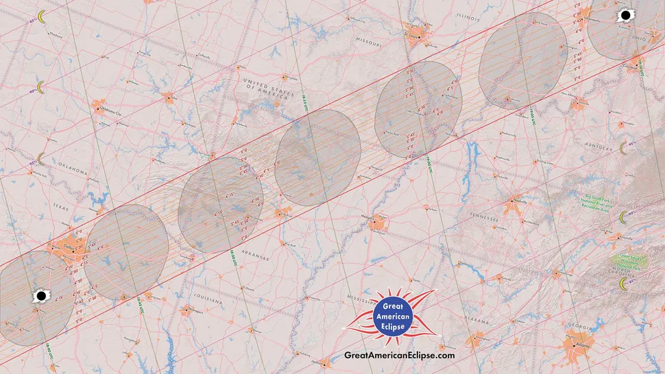 2024年日全食已经开始,以下是第一张照片!