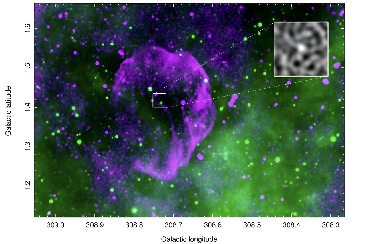 天空中的树莓:天文学家发现了一个新的超新星遗迹候选者