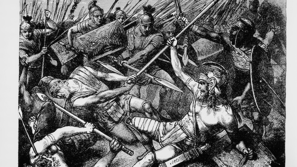 斯巴达克斯,领导奴隶反抗罗马人的角斗士