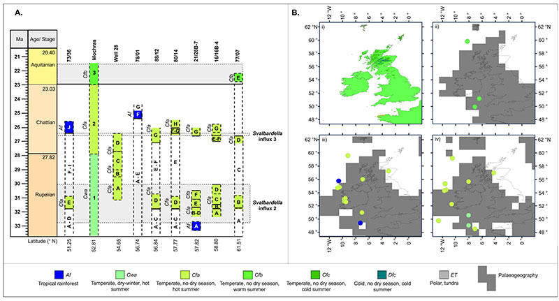 2600万年前英国和爱尔兰的气候是热带气候,这就是为什么现在很重要
