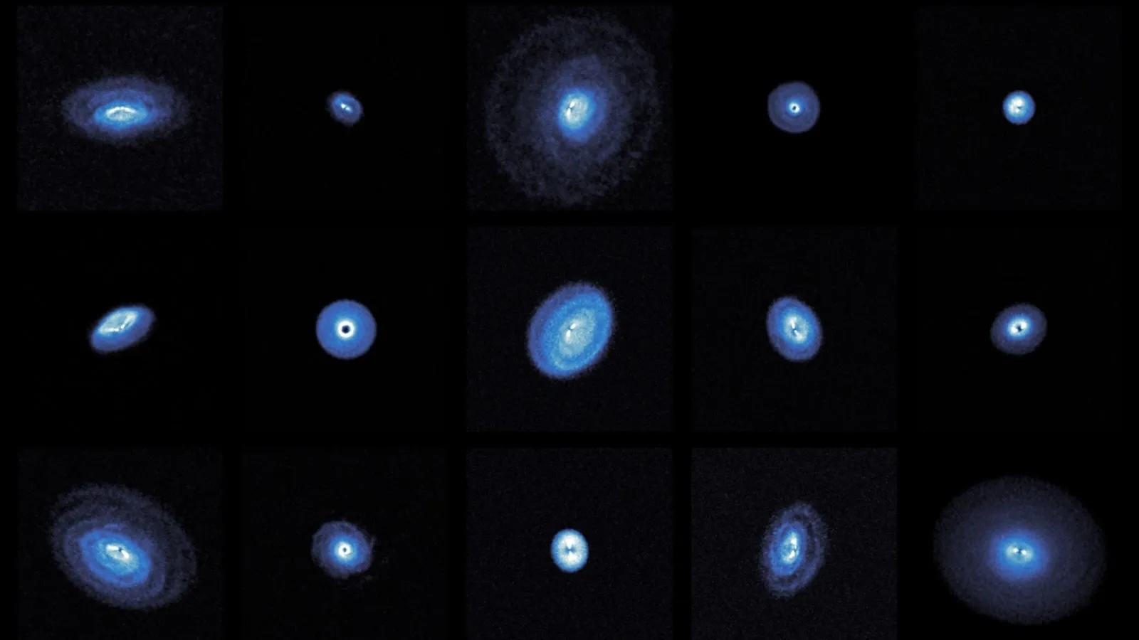 这些是迄今为止在遥远恒星周围诞生的行星最清晰的图像