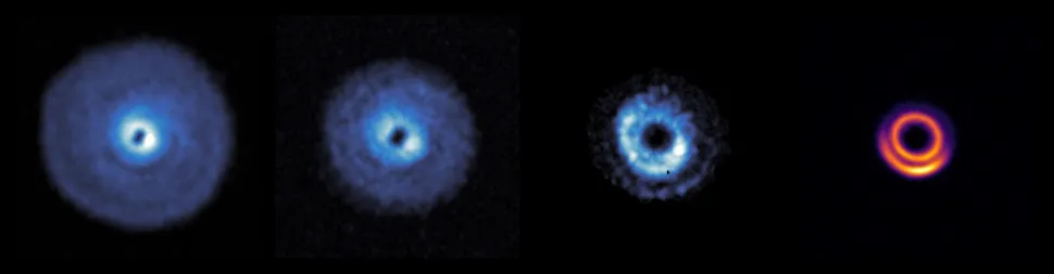 这些是迄今为止在遥远恒星周围诞生的行星最清晰的图像