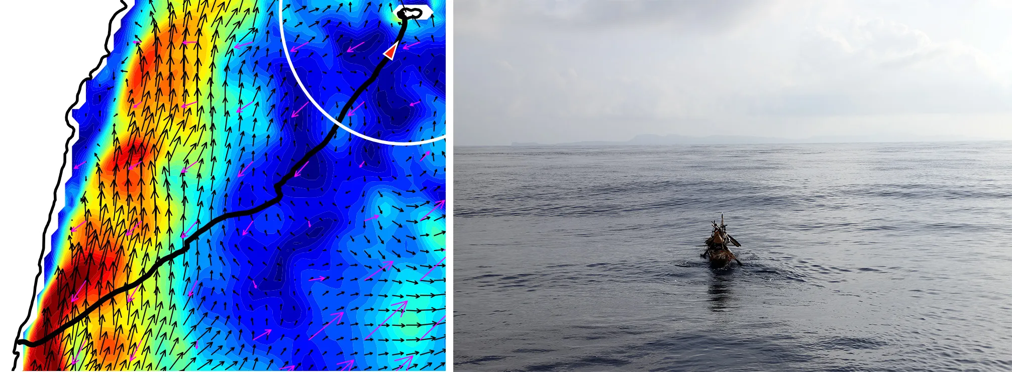 古代独木舟复制品再现了3万年前的航行