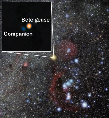 隐藏的邻居:天文学家证实参宿四附近长期怀疑的伴星