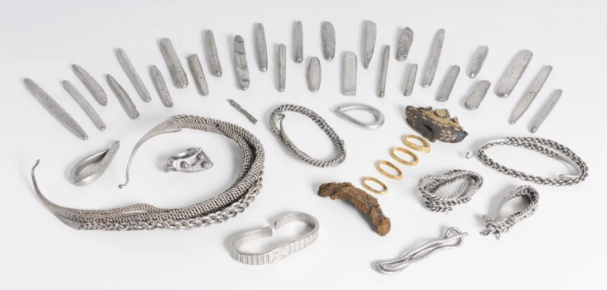 著名的维京宝藏包含来自3000多英里外的银