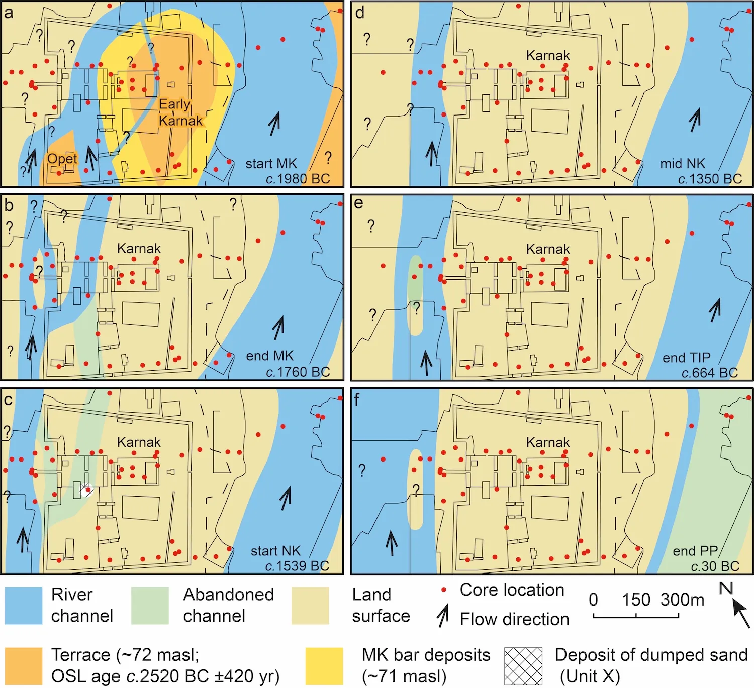 可追溯到古王国时期的巨大古埃及神庙