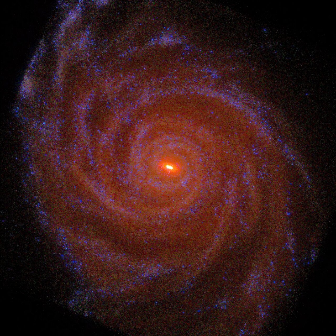 科学家们可能刚刚发现了暗物质正在银河系中心自我毁灭的证据