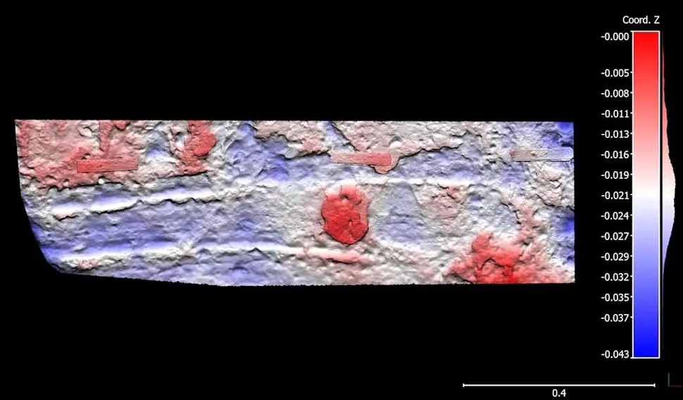 在南非发现“屁股拖痕化石”,它是126,000年前由一头毛茸茸的大象亲戚留下的